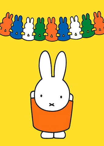 Miffy and Bunny Garland