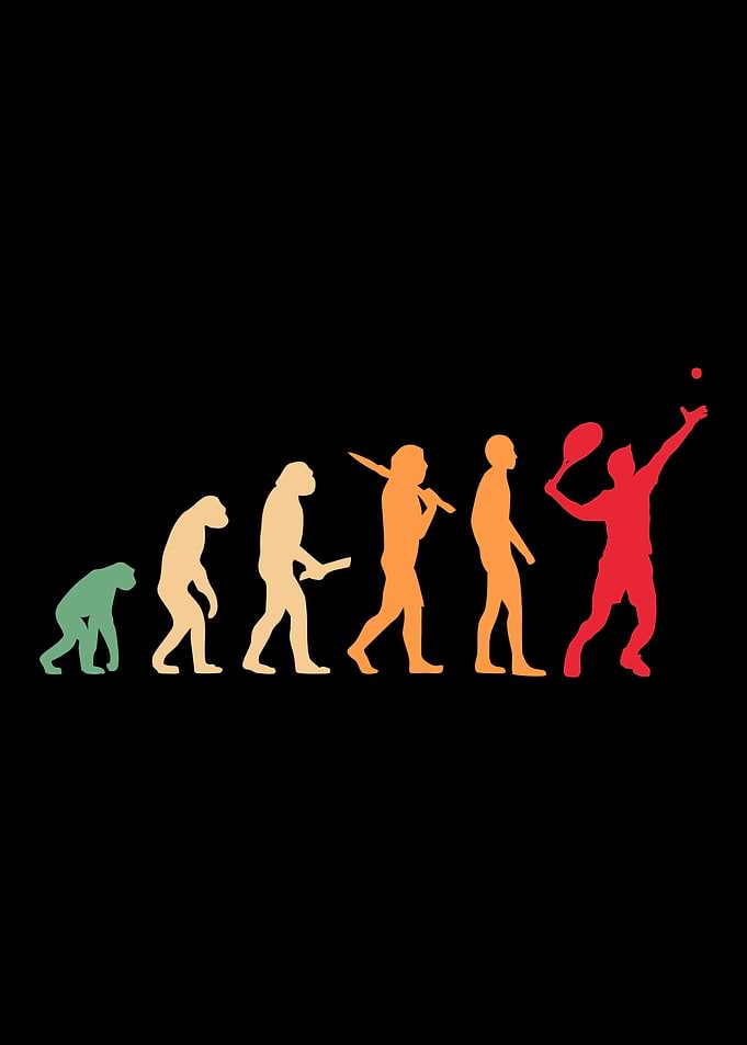 Evolution of Tennis Player