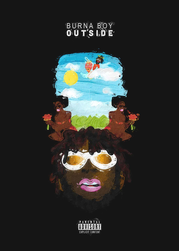 Burna Boy Outside Album Cover