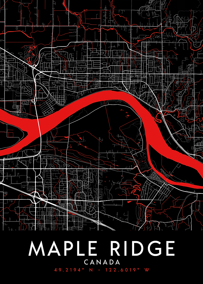 Maple Ridge Dark Map