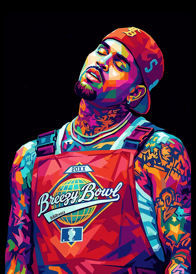 Colorful Portrait of a Man