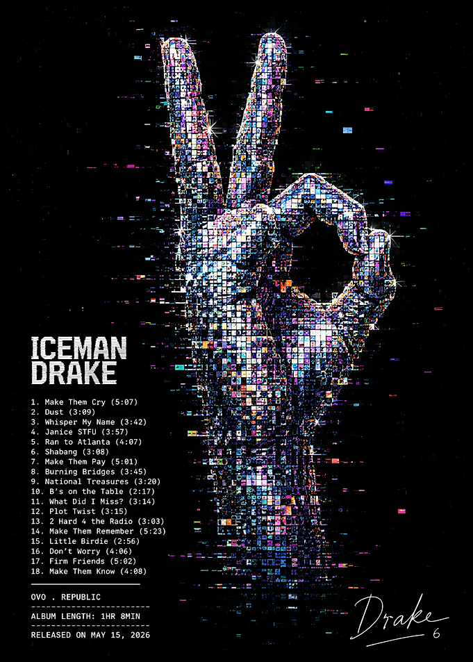Drake Iceman Album Art