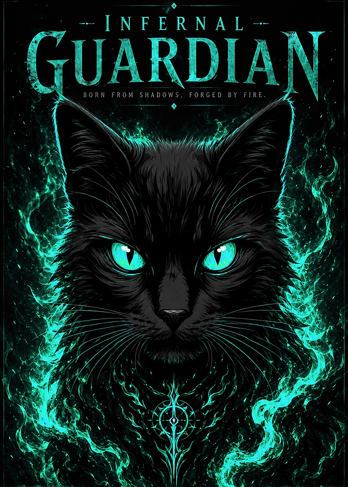 Infernal Guardian Black Cat