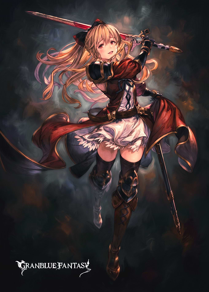 Granblue Fantasy Character with Sword