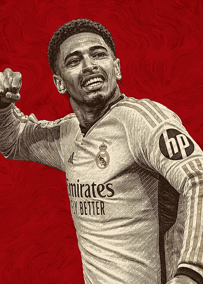 Football Player Celebrating