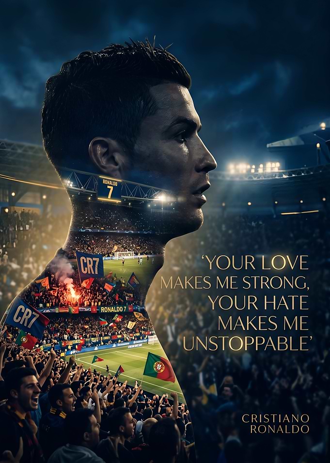 Cristiano Ronaldo Motivational Poster