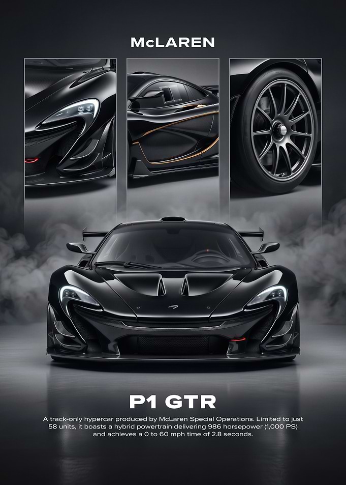 McLaren P1 GTR Hypercar
