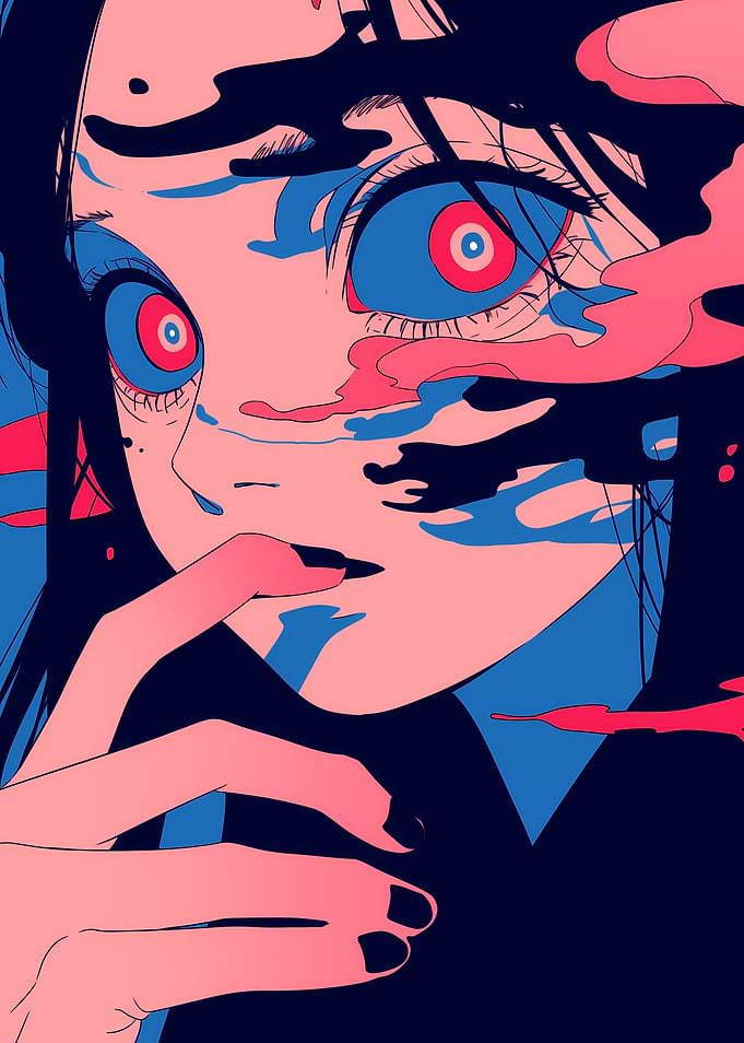 Disturbing Anime Portrait
