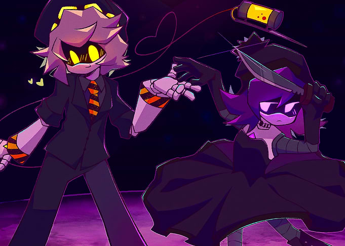 Murder Drones N and V dancing