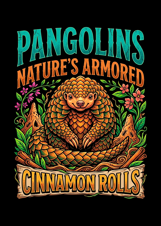 Pangolin Nature's Armored Cinnamon Rolls