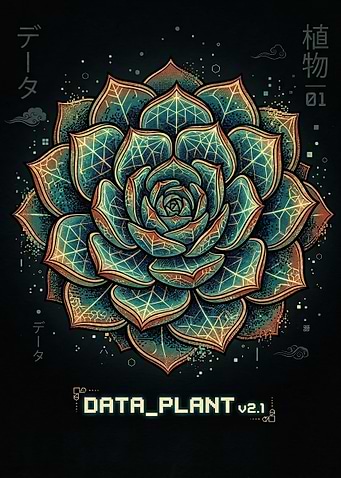 Data Plant Succulent Digital Art