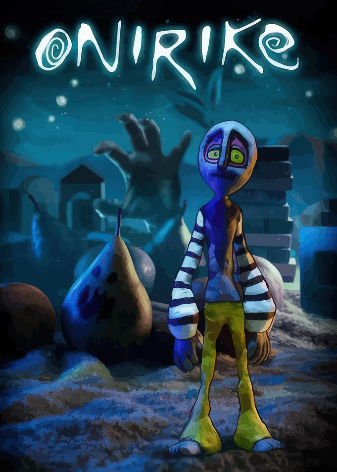 Onirike Game Art with Character