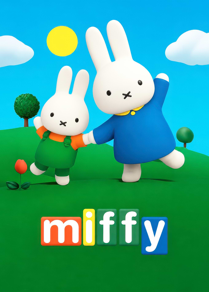 Miffy and Friends in a Sunny Landscape