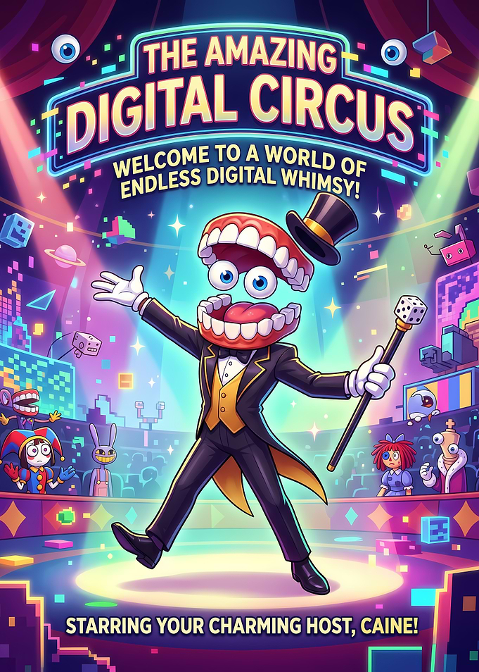 The Amazing Digital Circus Poster