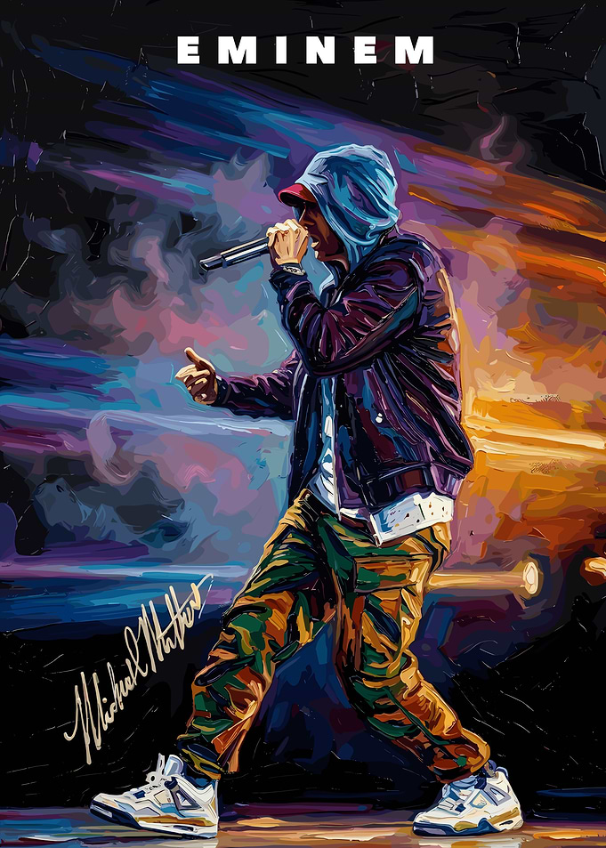 Eminem painting art