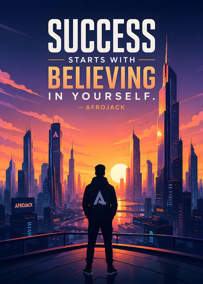 Success Starts With Believing In Yourself