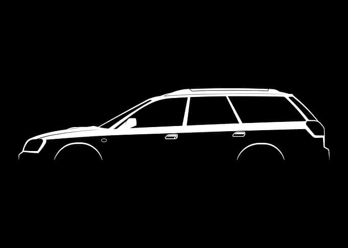 Legacy GT Touring Wagon (2000) Silhouette
