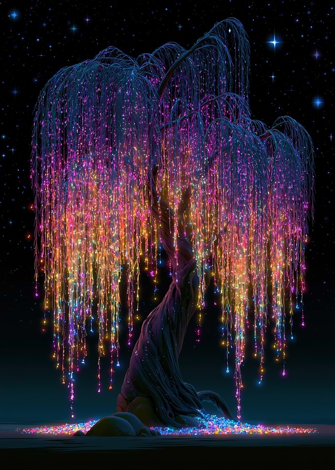 Enchanted Weeping Willow Tree
