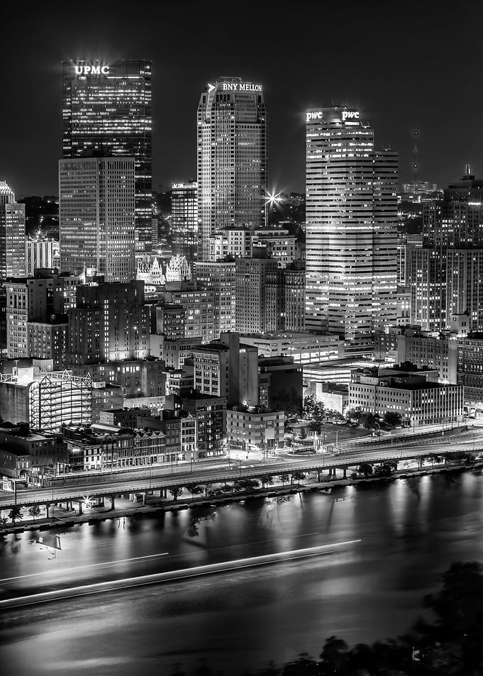 Pittsburgh Downtown Nightscape