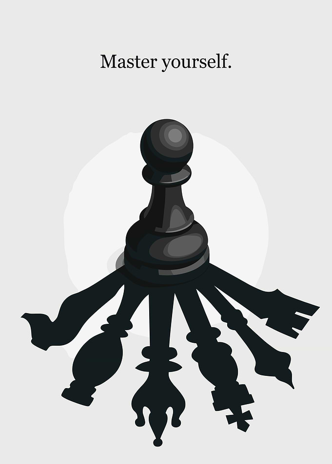 Chess Pawn Master Yourself