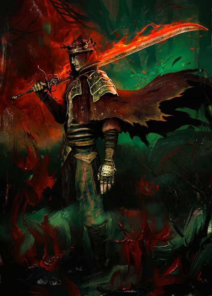 La Divina Commedia Digital Painting