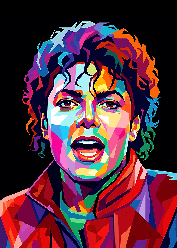 Michael Jackson Pop Art Portrait