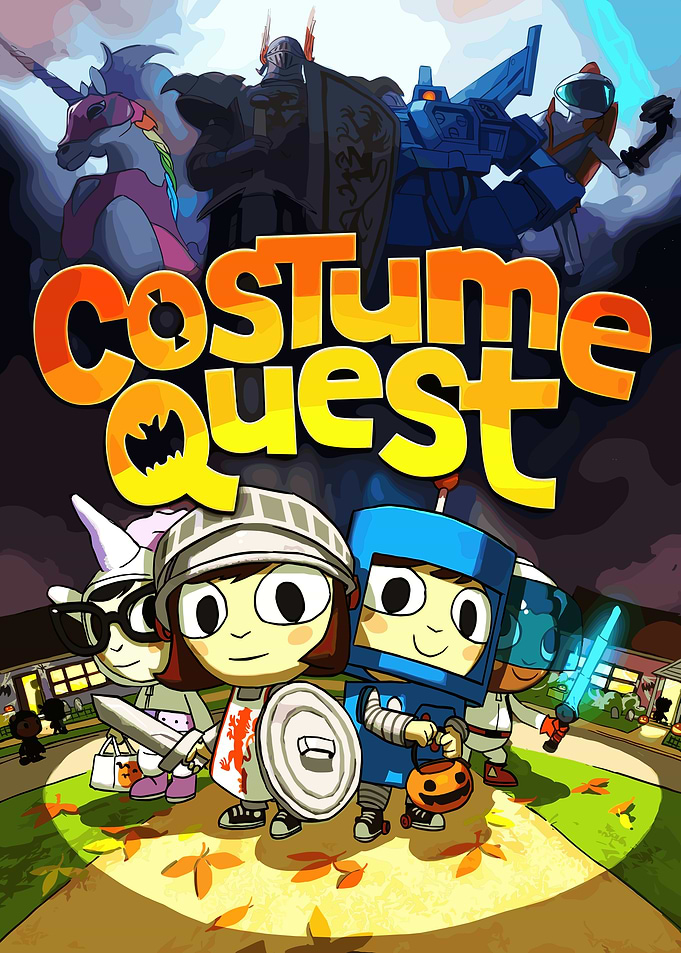 Costume Quest Video Game Art