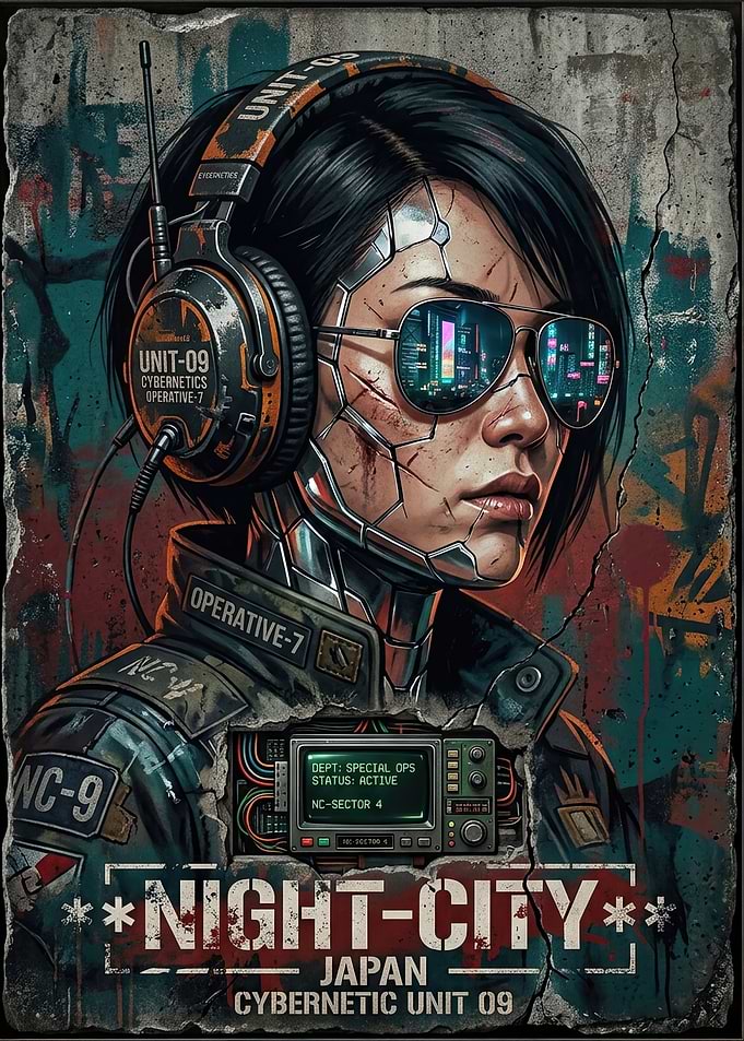 Cybernetic Operative in Night City
