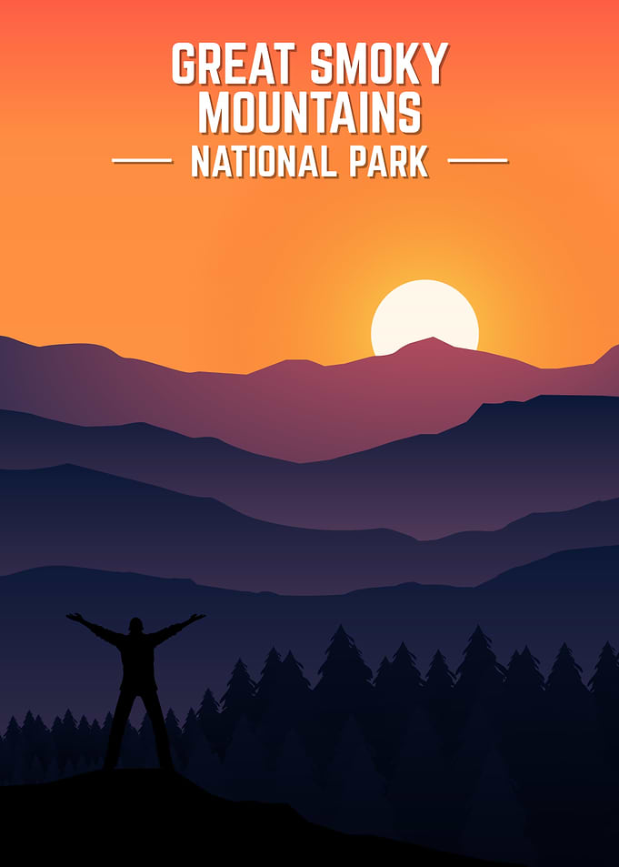 Great Smoky Mountains National Park Sunset