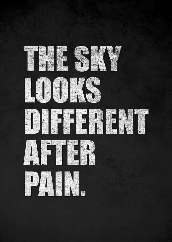 The Sky Looks Different After Pain