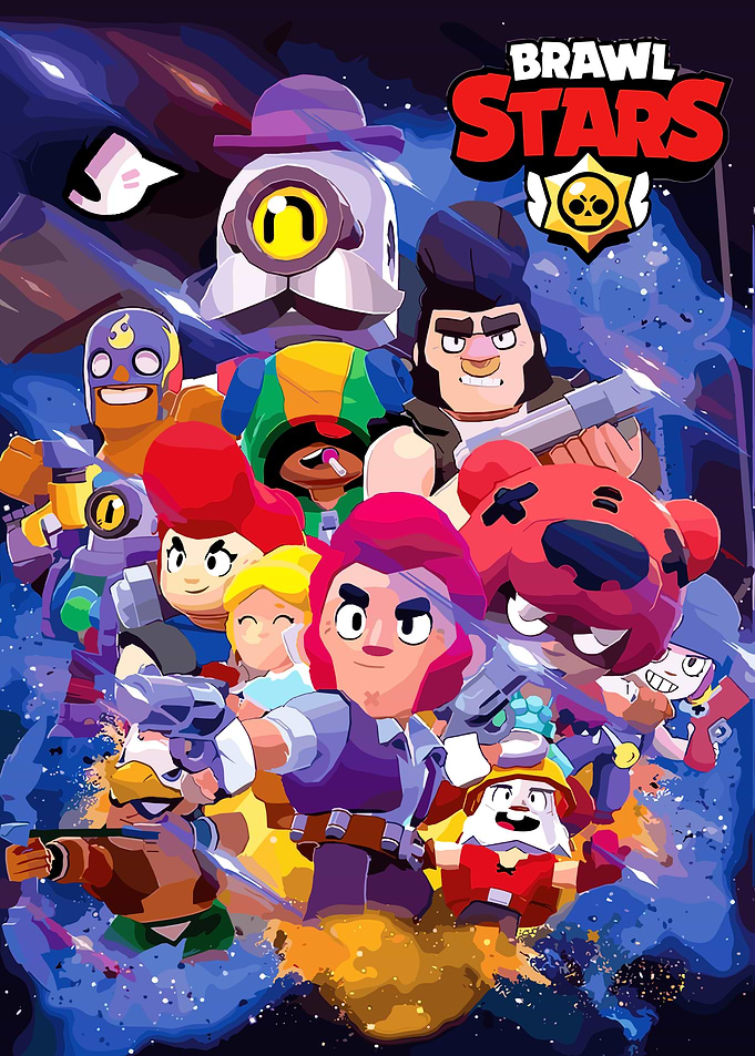 Brawl Stars Character Montage