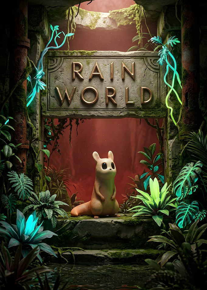 Rain World Game Art