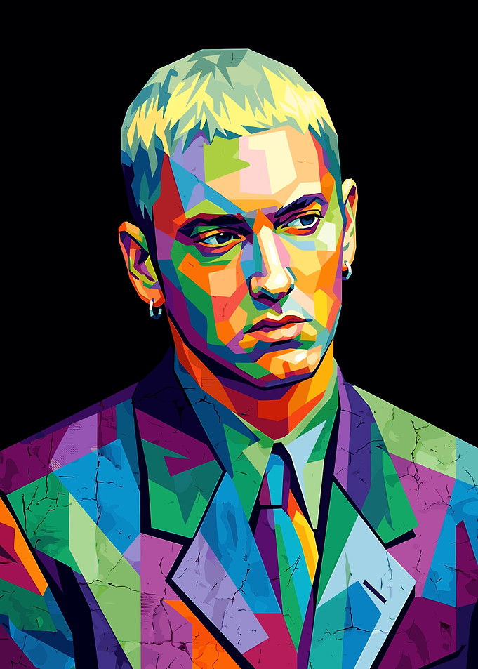 Eminem Pop Art Portrait