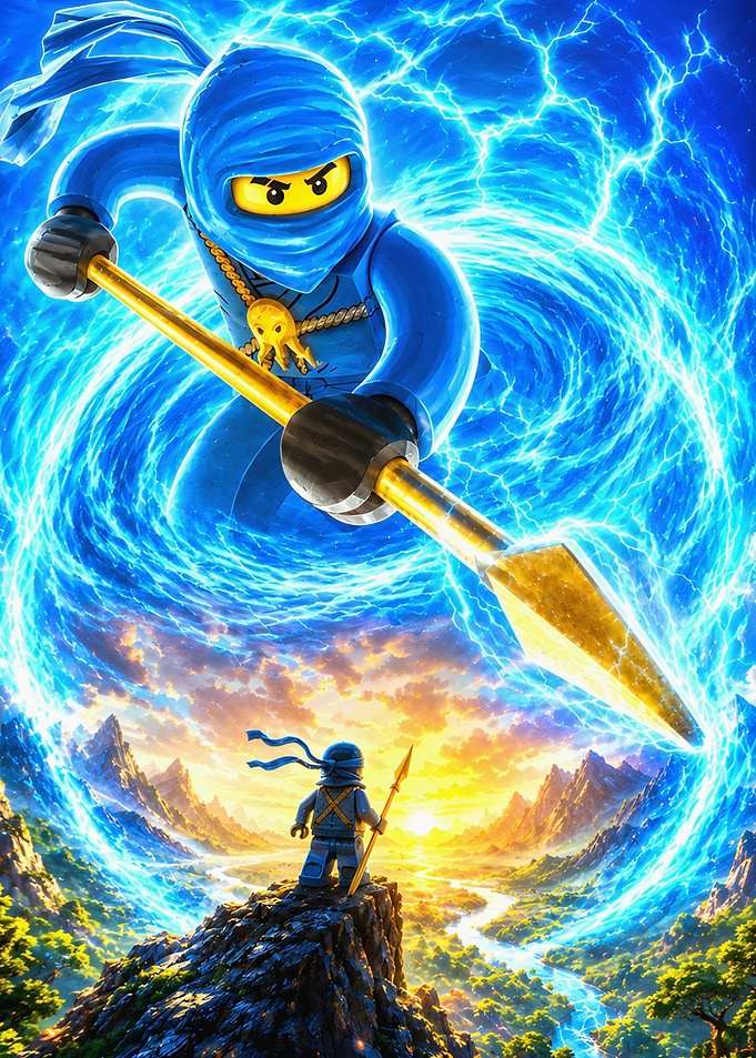 Ninjago Kai Lightning Power