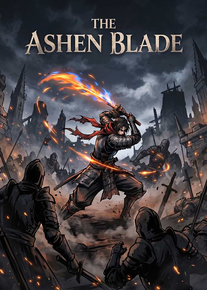 The Ashen Blade Fantasy Art