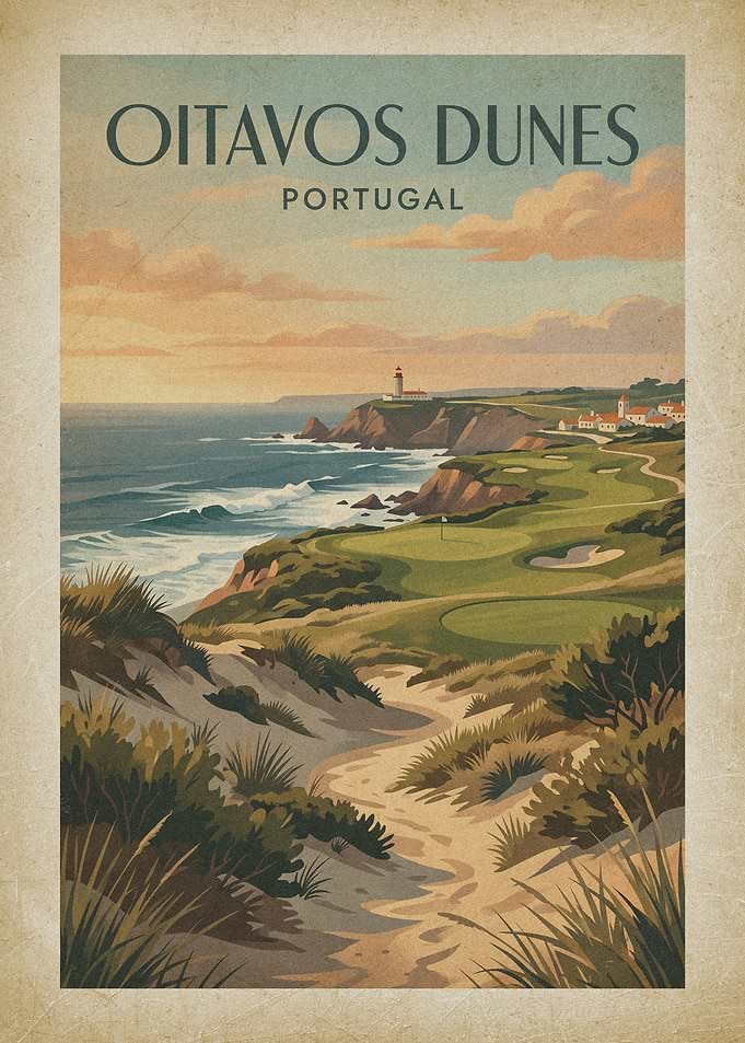 Oitavos Dunes Golf Course Poster