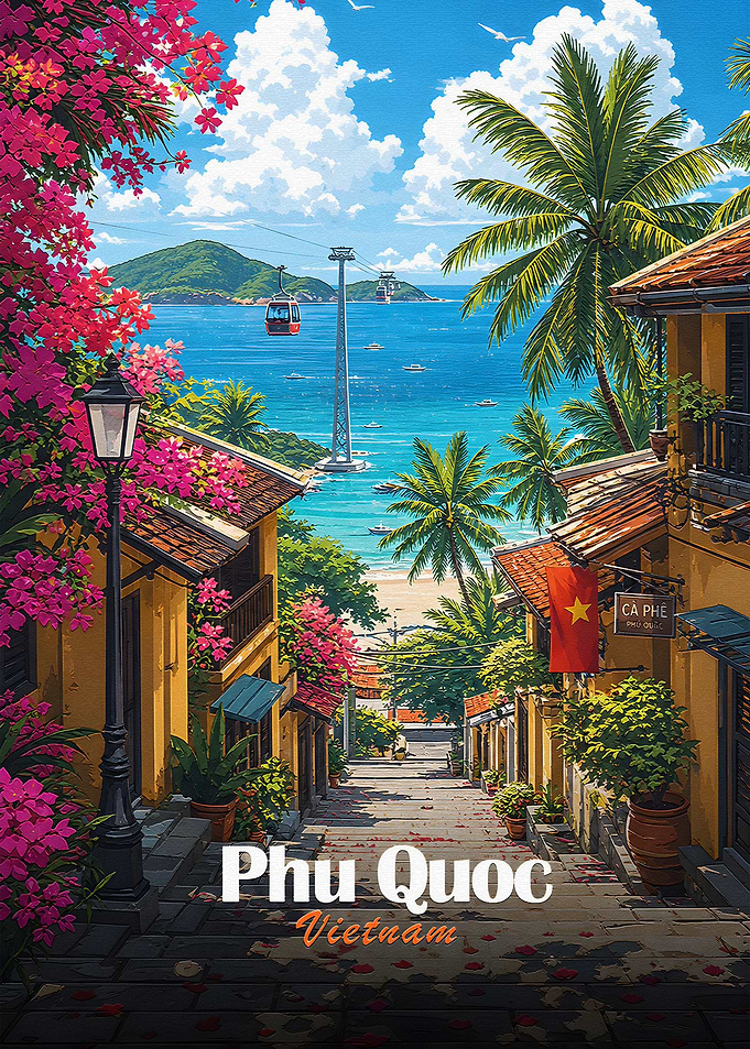 Phu Quoc Vietnam Tropical Scene