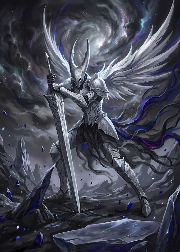Winged Knight with Greatsword