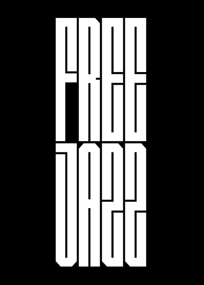 Free Jazz Text Art