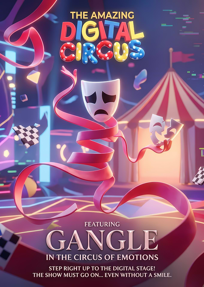The Amazing Digital Circus Gangle Poster
