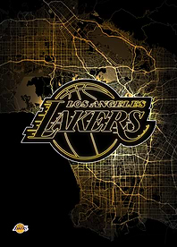 LA Map: Lakers Pride