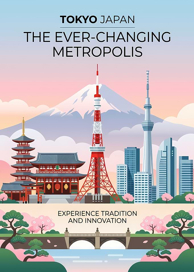 Tokyo Japan Ever-Changing Metropolis