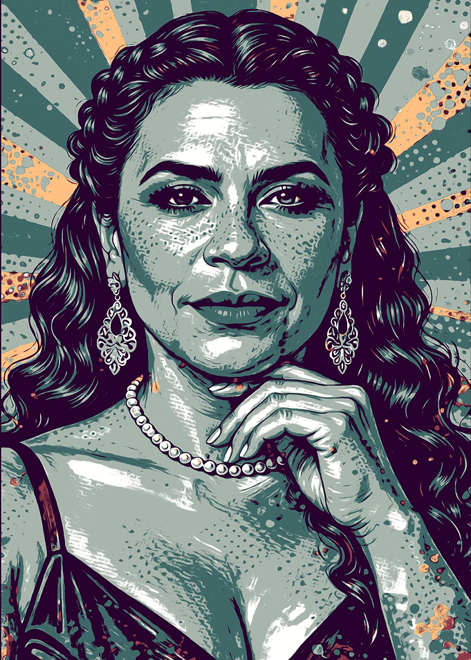 Portrait of a Woman with Pearls