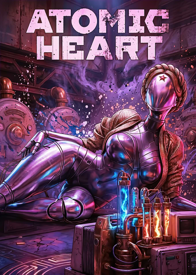 Atomic Heart Robot Poster