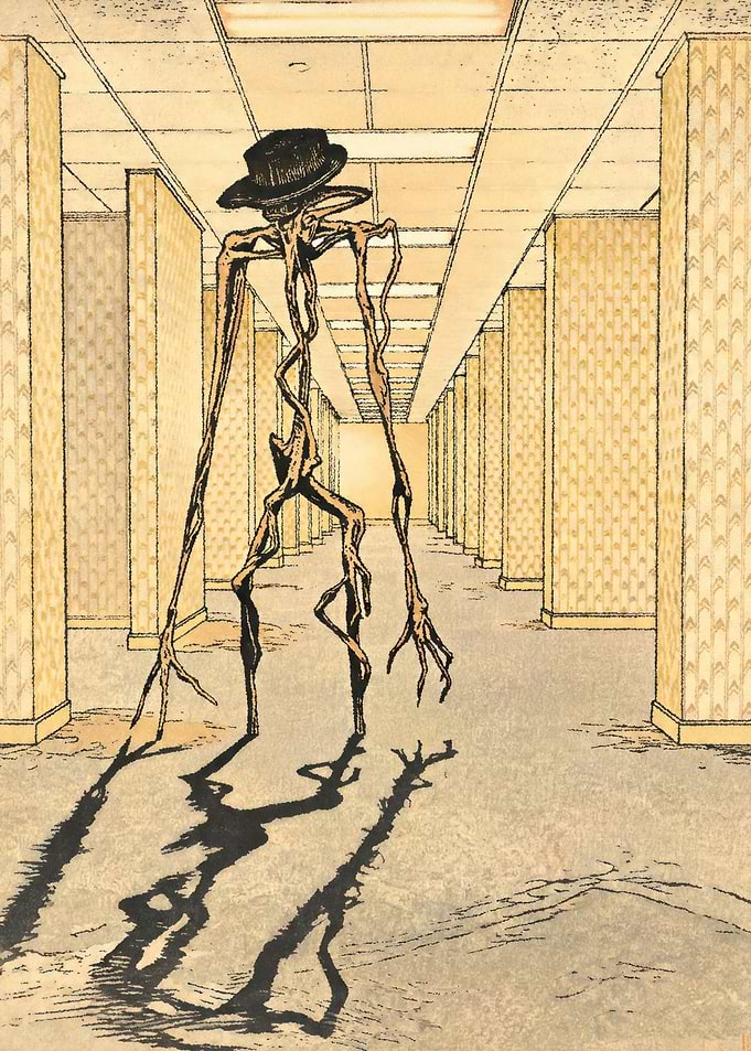 Backrooms Monster with Hat