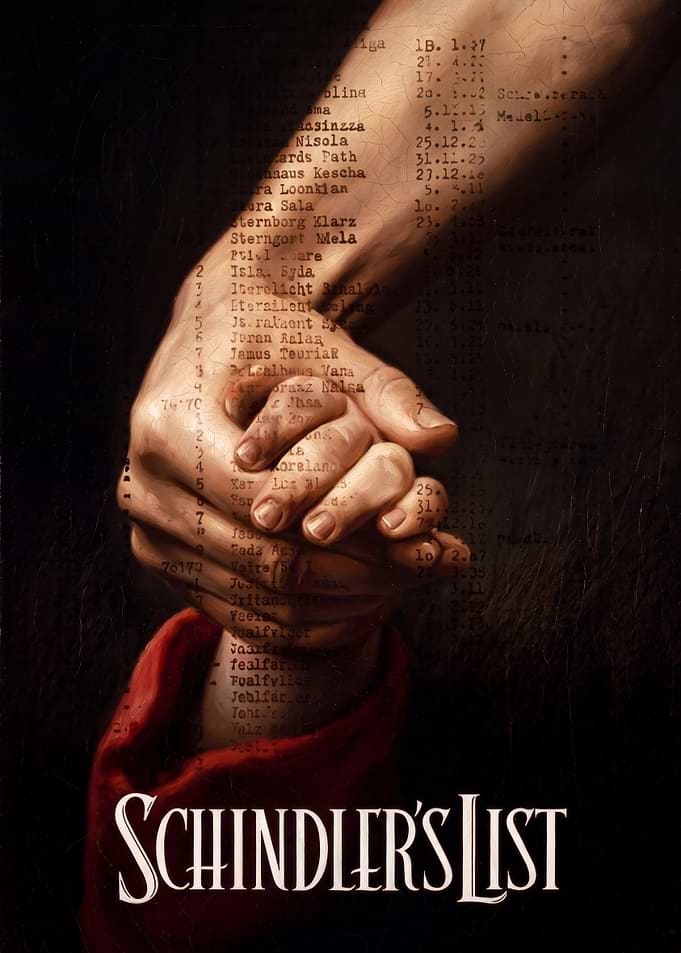 Schindler's List Movie Poster Painting
