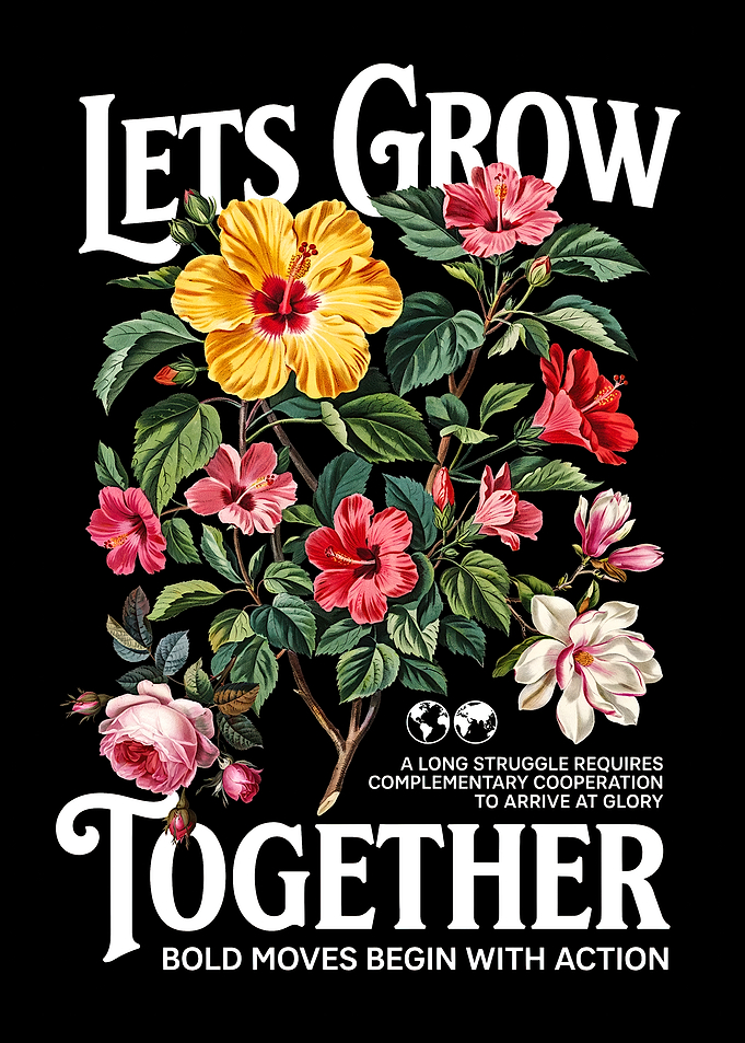 Lets Grow Together Floral Design