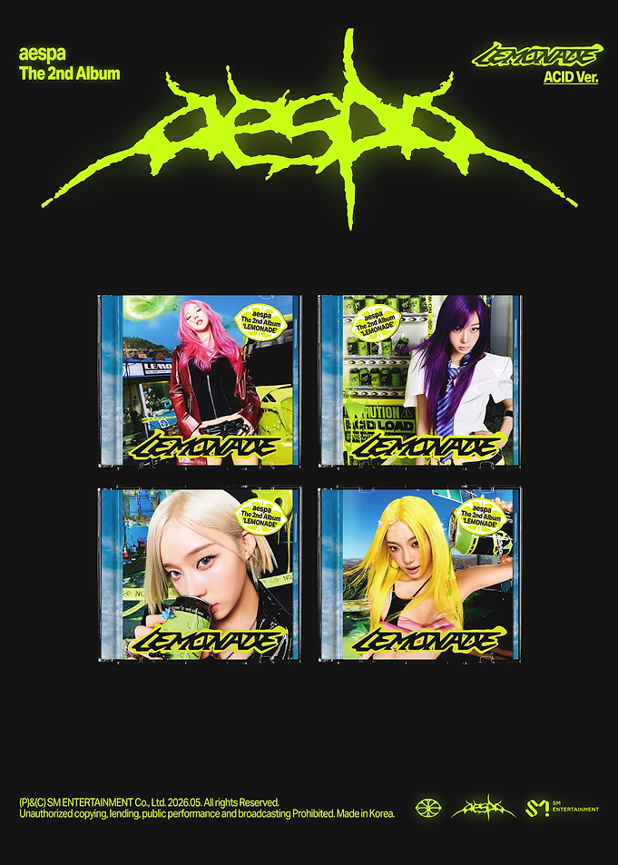aespa Lemonade ACID Ver. Album Art