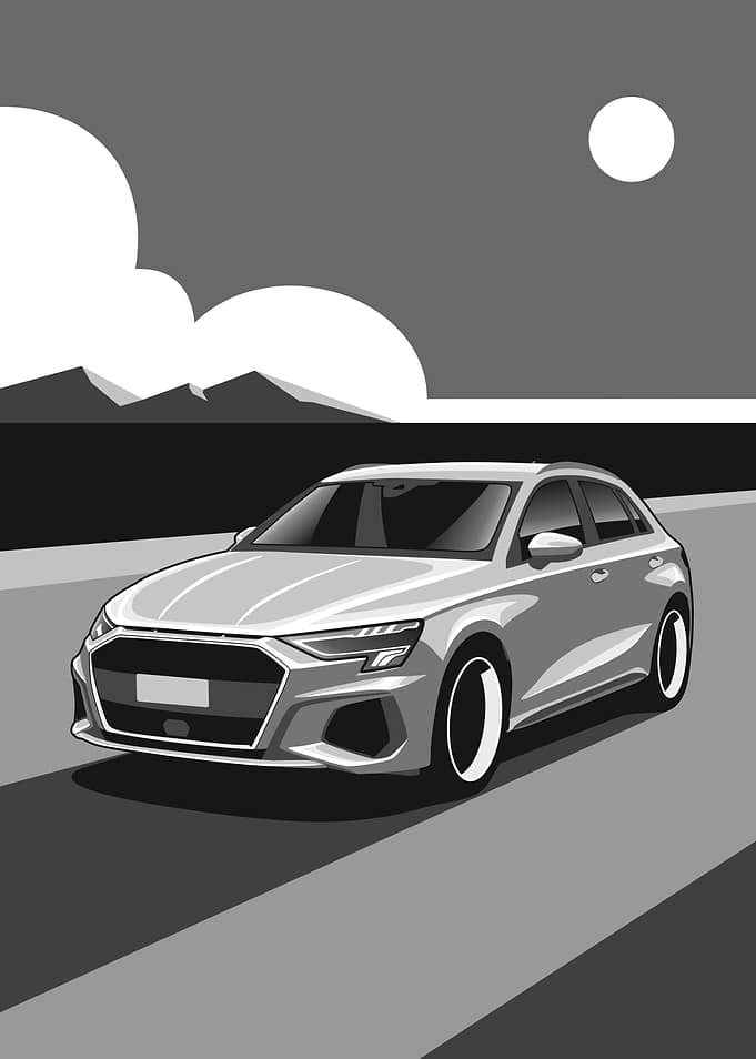 A3 Coastal Midnight