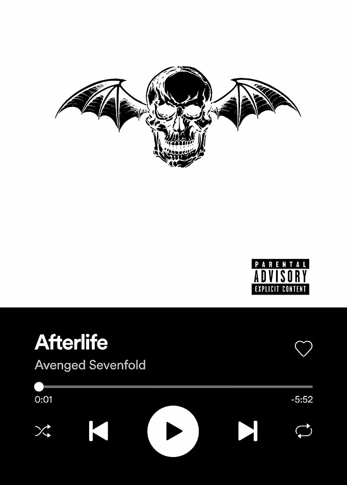 Avenged Sevenfold Afterlife Album Art